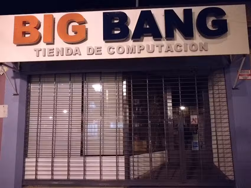 Big Bang Tienda de Computación
