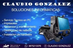 Claudio Gonzalez Soluciones Informaticas