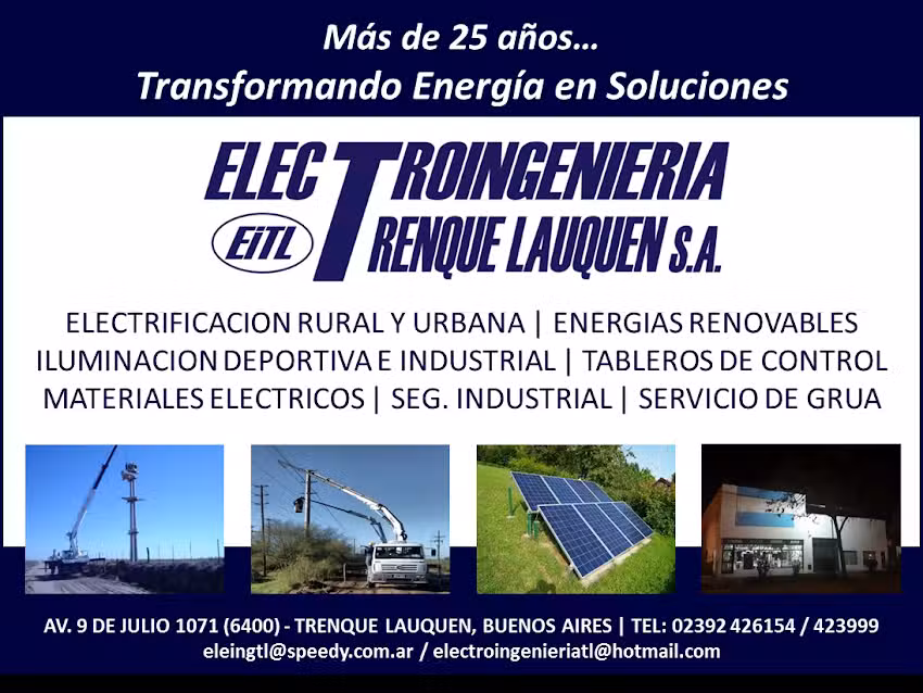 Electroingenieria Trenque Lauquen Sa