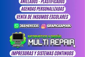 Informática MultiRepair Grafica Pixel