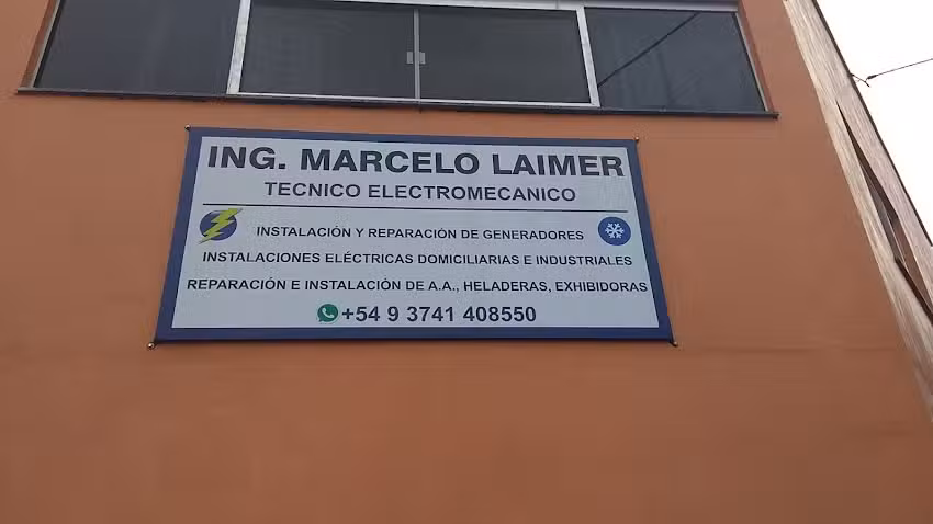 Ingeniero Marcelo Laimer Tecnico Electromecanico