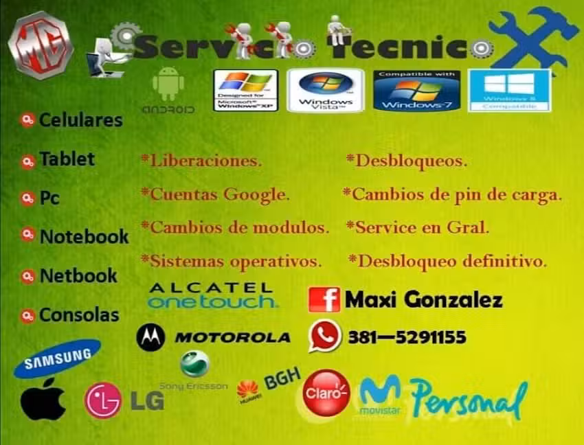Mg Servicio Tecnico