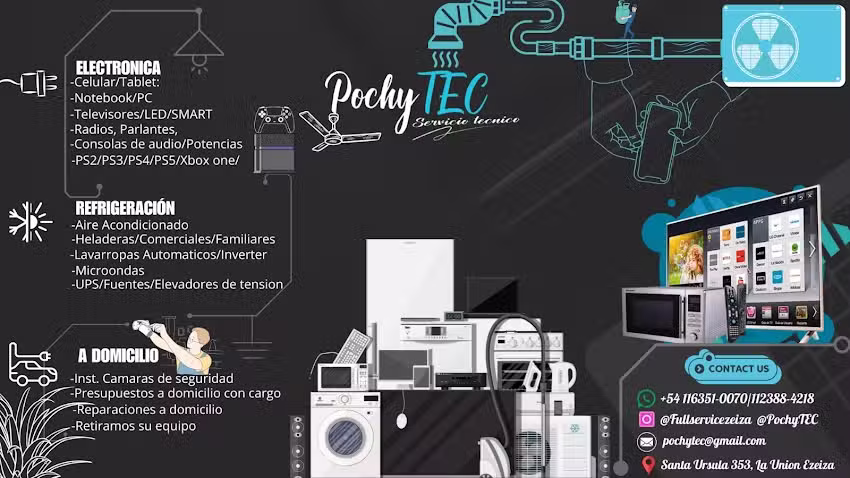PochyTEC Ezeiza Servicio Tecnico